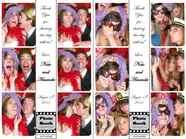 photo booth nashville, photo strips, belle meade plantation, nashville wedding